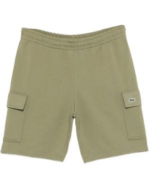 Lacoste Flap-Pocket Drawstring Shorts - Green