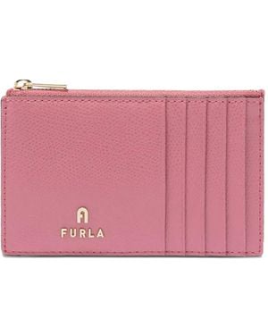 Furla Camelia M Pasjeshouder Met Rits - Roze