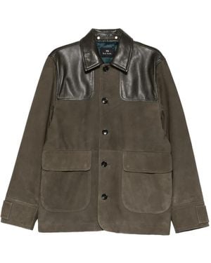 Paul Smith Veste Boutonnée À Poches Multiples - Green