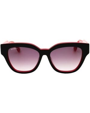 MAX&Co. Rectangle-Frame Sunglasses - Pink