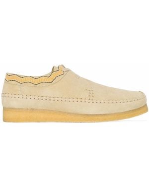 Clarks Weaver Desert Boots - Natural