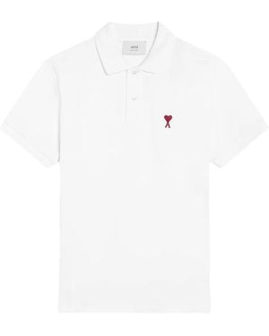 Ami Paris Ami De Coeur Tシャツ - ホワイト