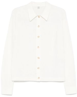 TOTEME Cardigan - Bianco
