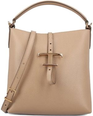 Tod's Bolso bombonera T Timeless mini - Neutro