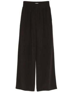 JOSEPH "Nour" Pant Satin Twill - Black