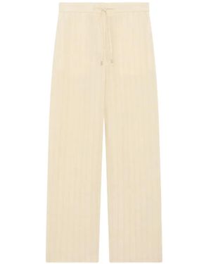 Lardini Soft Linen Trousers - White