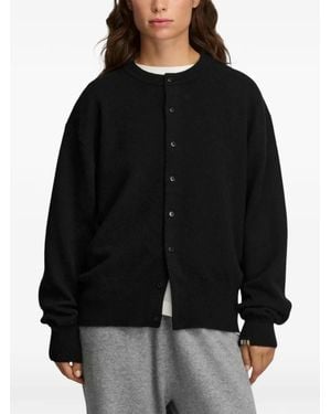 Extreme Cashmere Luce Button-Up Cardigan - Black