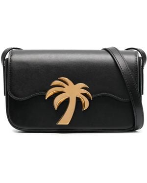 palm angels ハンドバッグ Palm Angels Palm Beach Shoulder Bag | White | FARFETCH