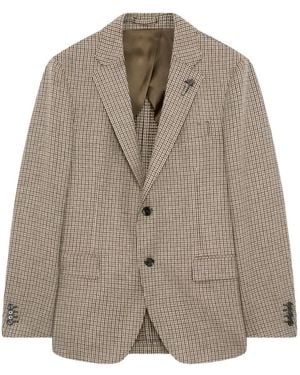 Lardini Iconic Single-Breasted Blazer - Brown