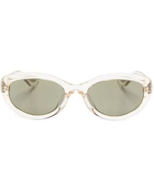 Oliver Peoples X Khaite Lunettes De Vue 1969C À Monture Ovale - White
