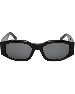 HELIOT EMIL Rectangle-Frame Sunglasses - Black