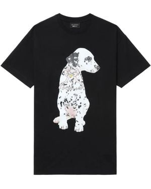 Joshua Sanders グラフィック Tシャツ - ブラック