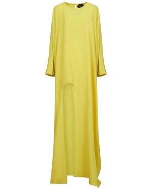 Taller Marmo Namib Asymmetric Kaftan Dress - Yellow