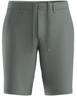 BOSS ボタン ショートパンツ - グレー