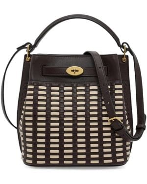Mulberry Islington Bucket Tote Bag - Black
