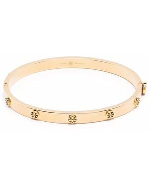 Tory Burch Icon Thin Hinge Bracelet - Metallic