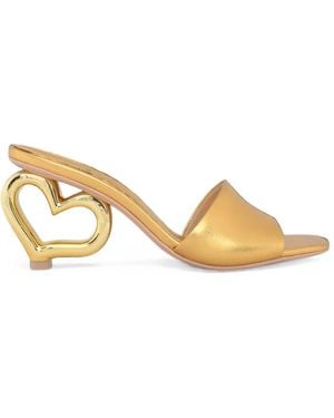 Kat Maconie Sandales À Talon Cœur - Red