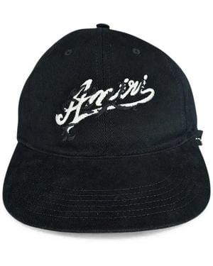 Amiri Casquette Baroque À Logo Imprimé - Black