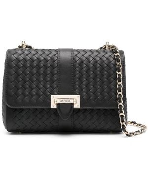 Aspinal of London Lottie ショルダーバッグ - ブラック