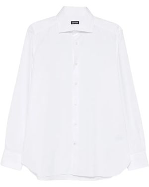 ZEGNA Long-Sleeve Shirt - White