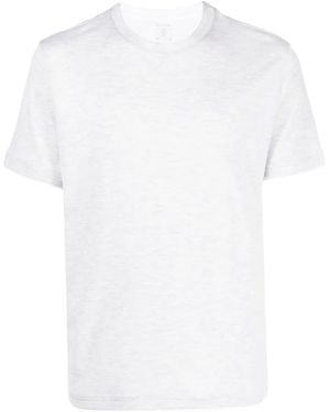 Eleventy T-Shirt Im Layering-Look - Weiß