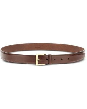 Saint Laurent Leren Gespriem - Bruin