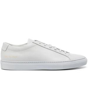 Common Projects Sneakers BBall Low aus Leder - Weiß