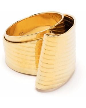 Wouters & Hendrix Wave Band Ring - Metallic