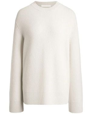 12 STOREEZ Aurora Cashmere Jumper - White