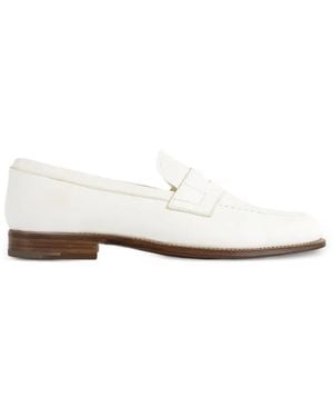 Church's Heswall Leather Loafers - White