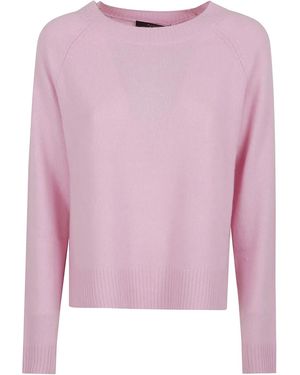 Weekend by Maxmara Raglan-Sleeve Jumper - Pink