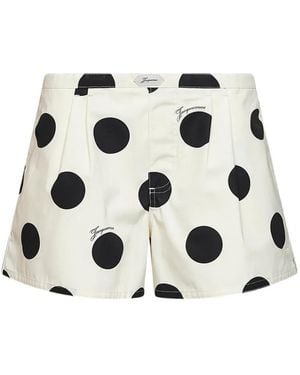 Jacquemus The Amelo Shorts - White