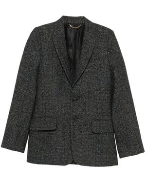 Victoria Beckham Tailored Single-Breasted Blazer - Black