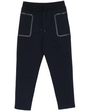 Peuterey Pantalon De Jogging À Lien De Resserrage - Blue