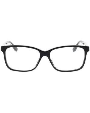 Gucci Brille Mit Eckigem Gestell - Schwarz
