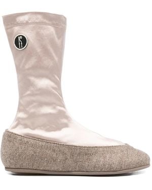 Kiko Kostadinov Proxima Sock Ballet Flats - White