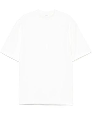 Wardrobe NYC Short Sleeve T-Shirt Dress - White