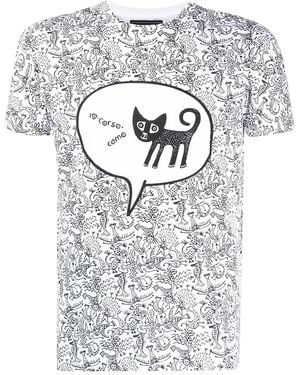 10 Corso Como Camiseta Con Estampado Gráfico - Gris