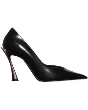 Mugler ポインテッドトゥ パンプス 95mm - ブラック