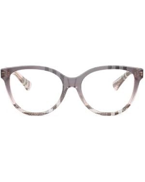 Burberry Gafas Con Montura Completa - Blanco