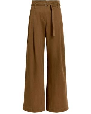 Proenza Schouler Pleated Trousers - Brown