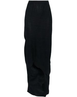 Issey Miyake Aerate Asymmetric Skirt - Black