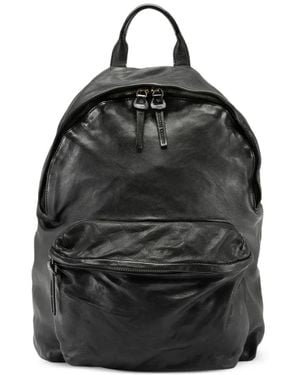 Officine Creative Front-Zip Backpack - Black