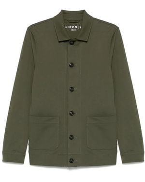 Circolo 1901 Piqué-Weave Shirt - Green