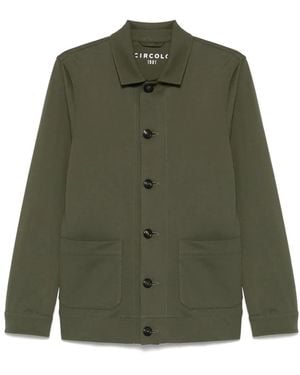 Circolo 1901 Piqué-Weave Shirt - Green