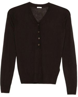 JOSEPH Gillies V-Neck Sweater - Black