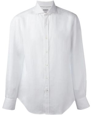 Brunello Cucinelli Plain Shirt - Blanc