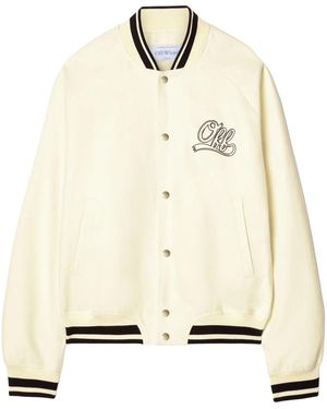 Off-White c/o Virgil Abloh Off Italic ジャケット - ナチュラル