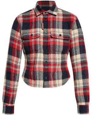 DSquared² チェック シャツ - レッド