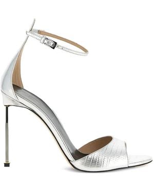 Tom Ford 105Mm Tejus Buckle Sandals - White